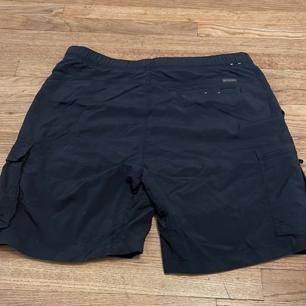 Mens Columbia shorts size large black‎ hiking,fishing camping - Picture 8 of 11